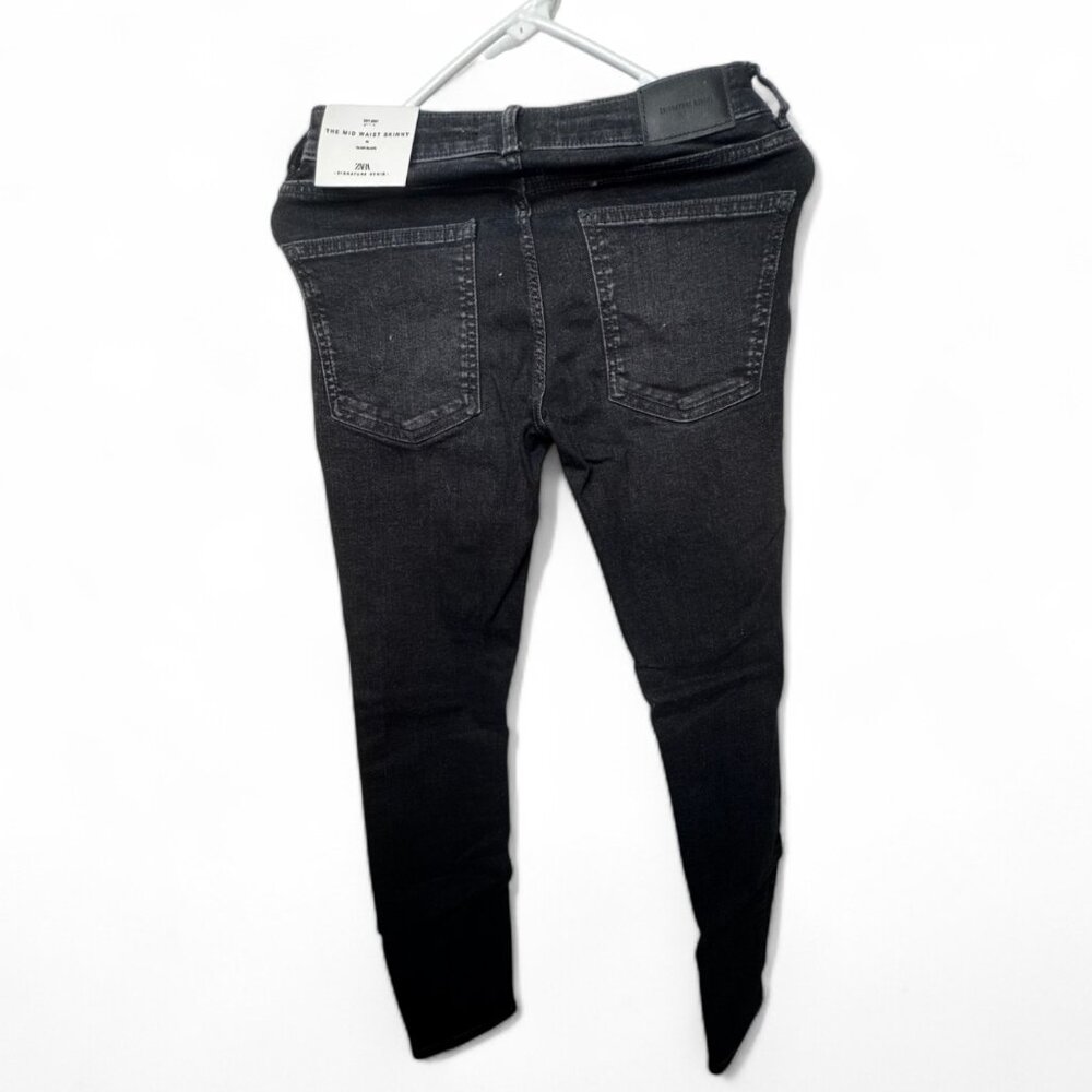 Women’s Mid Waist Skinny Jeans in Clair Black - Size EUR 36 / USA 4 / MEX 26